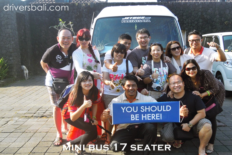 charter mini bus 17 seats in bali