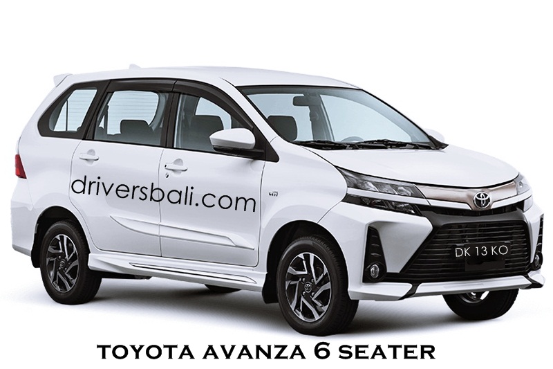 rental toyota avanza 6 seater in bali